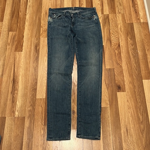 7 For All Mankind Roxanne Skinny Jean size 30 - Picture 6 of 6